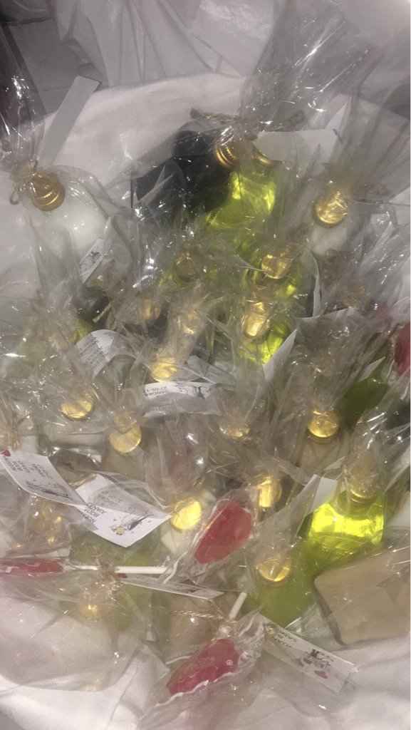 Mini botellas de alcochol - 1