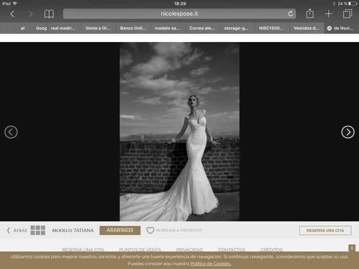 Vestido nicole spose