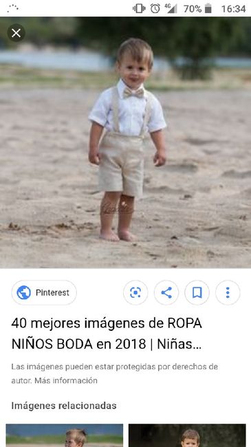 Moda infantil para los pajes - ¡qué monos están los niños! 4