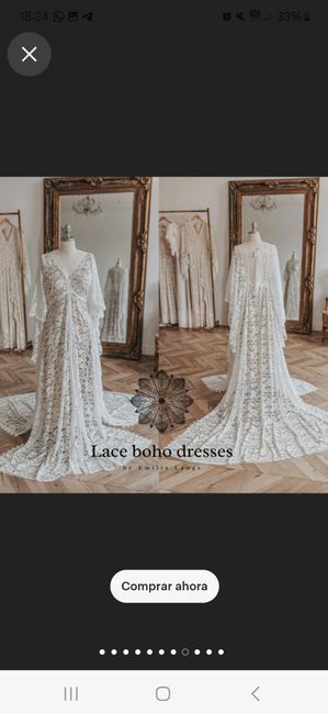 Vestido para ceremonia civil ayuntamiento - 3