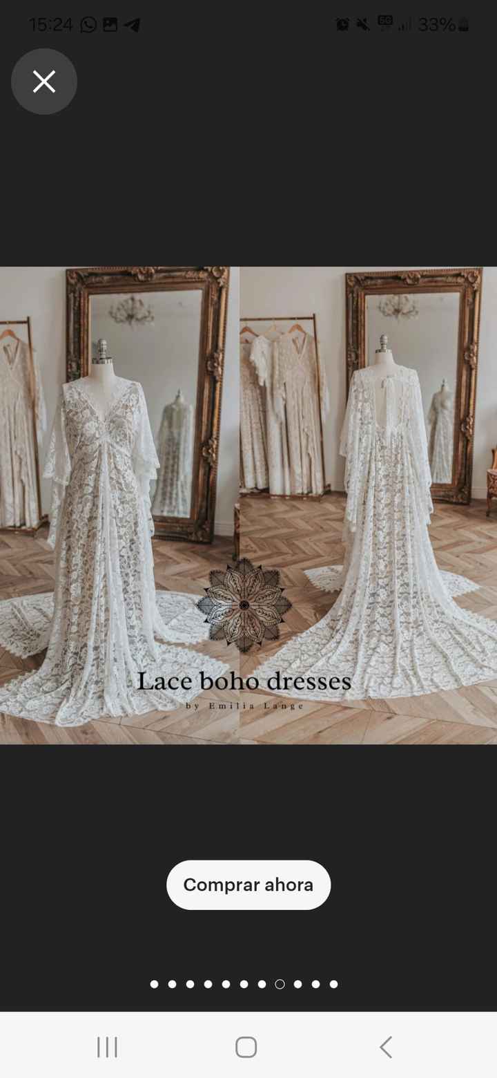 Vestido para ceremonia civil ayuntamiento - 3
