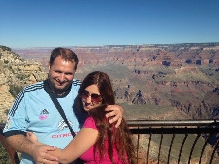 nosotros en el gran cañon