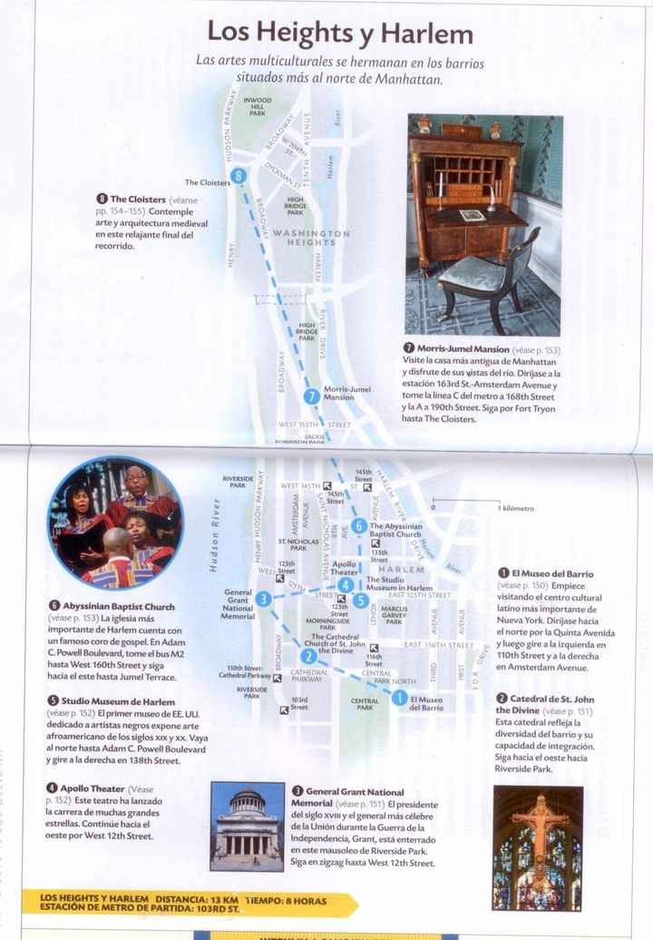 ruta los heights y harlem