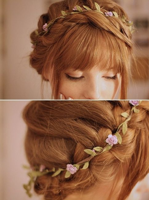 Peinado con trenzas
