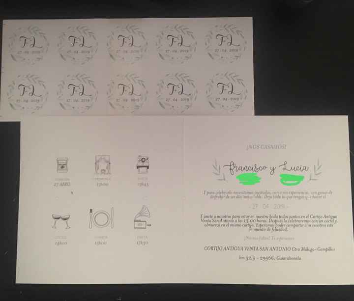 Ya tengo mis invitaciones! 😊👏🏻 - 1