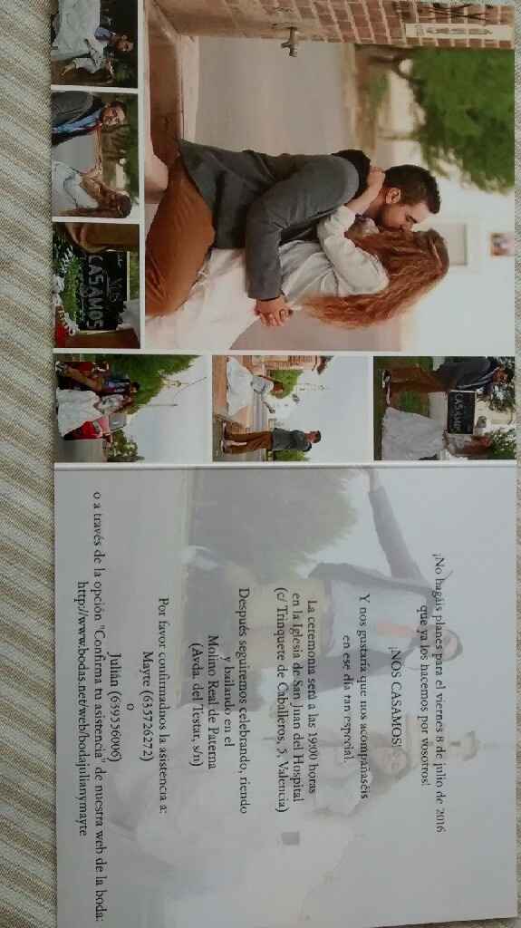 Invitaciones con diseño personalizado - 2