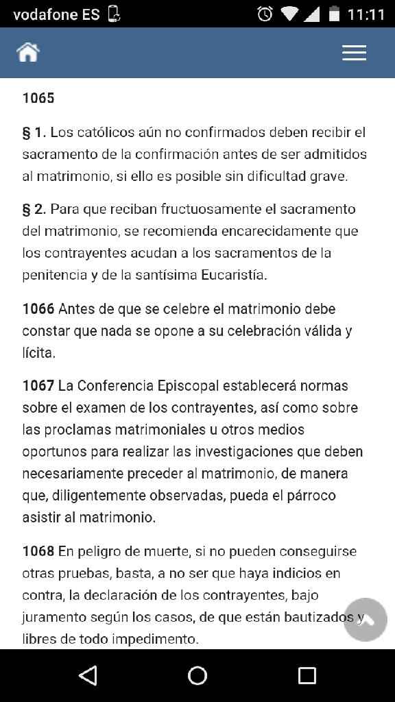 Es obligatorio estar confirmados para casarse por la iglesia??? - 1
