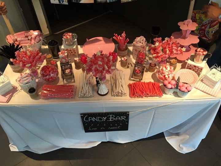 Candy bar hecho por nosotros