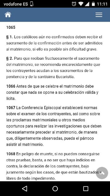 Es obligatorio estar confirmados para casarse por la iglesia??? - 1