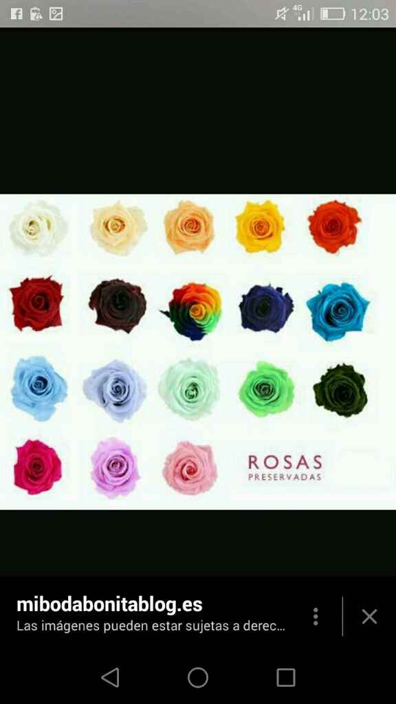 Ramo novias  no naturales - 1
