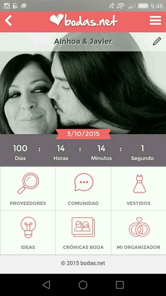 A 100 dias de nuestra boda! - 1