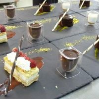 Milhojas caramelizadas con crema