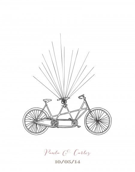 Mi Bici de huellas!!