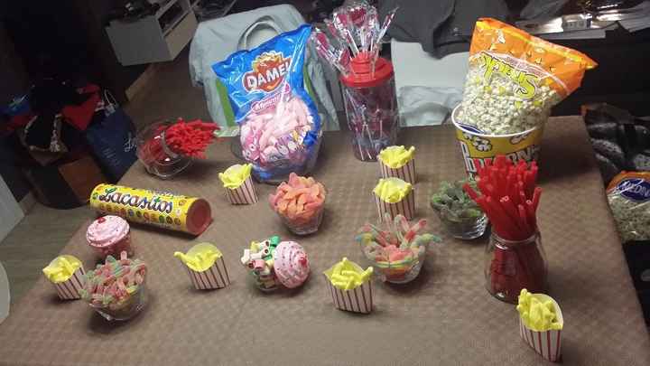 Preparando Candy Bar casera
