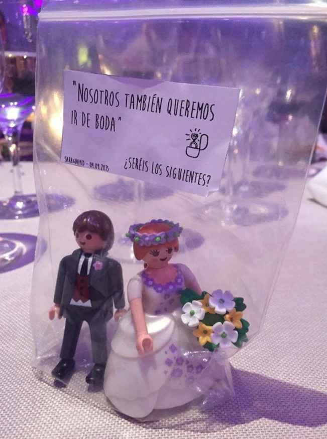 Regalo a las parejas de novios