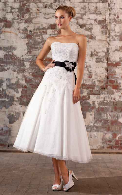 Vestidos corto para lo civil - 4