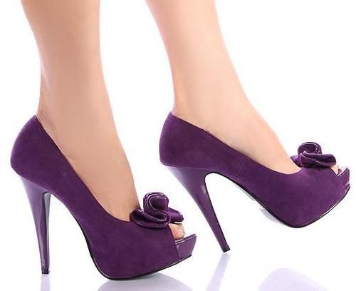 Zapatos 👠 morada - 2