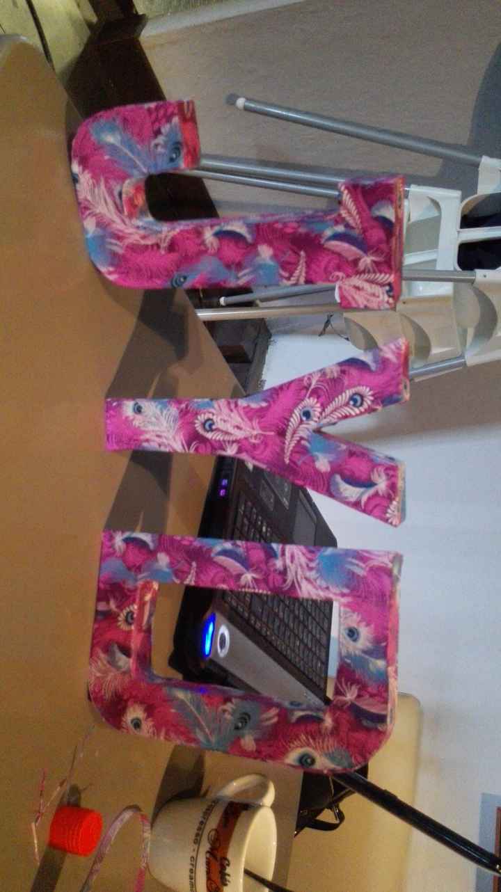 Letras candy bar!! - 1