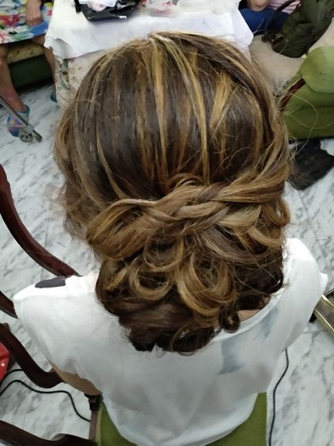 Prueba de maquillaje y de peinado a 5 días de mi boda !! - 3