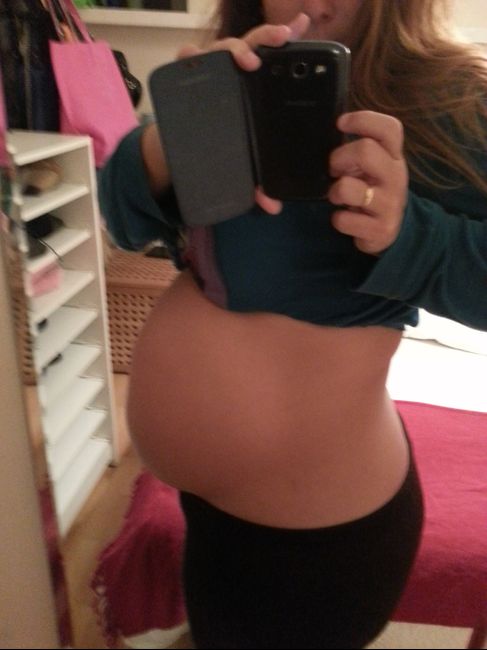 Mi barriga 30 semanas!!!