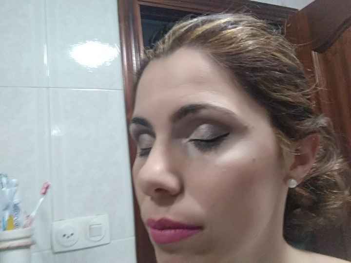 Prueba de maquillaje y de peinado a 5 días de mi boda !! - 1