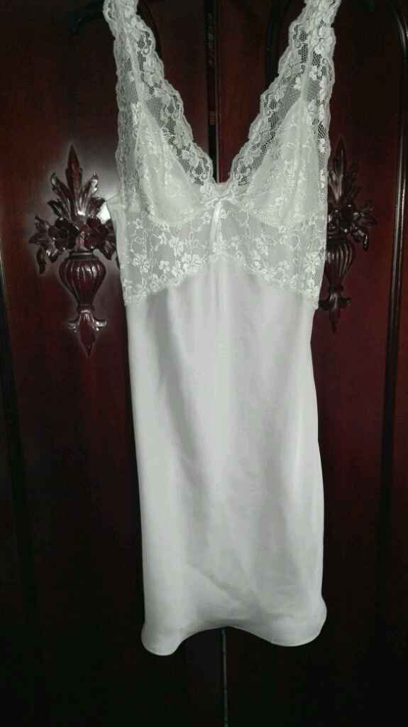 Ya tengo zapatos, camisón y bata!! enamoradisima... - 3
