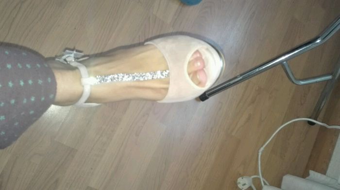 Ya tengo zapatos, camisón y bata!! enamoradisima... - 2