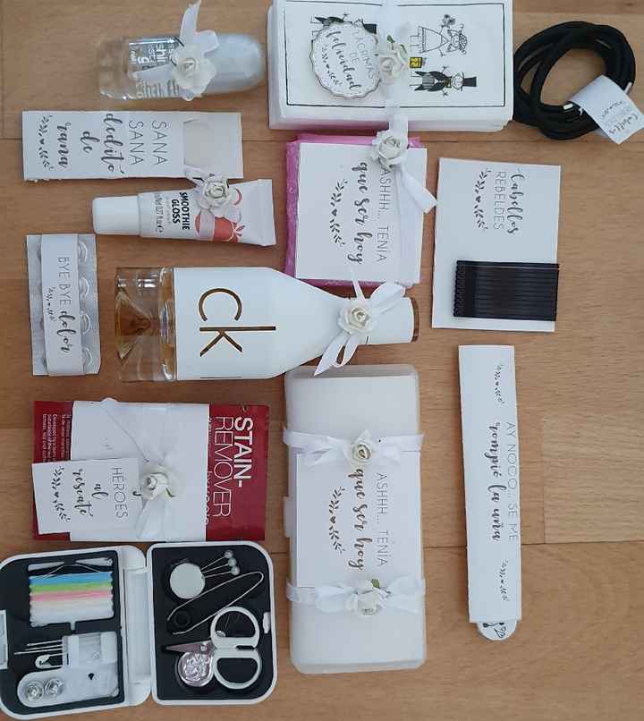 Kits de baños? Check! Cuenta regresiiiva - 5