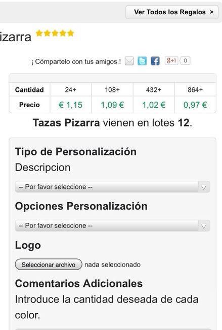 Tazas pizarra - 1