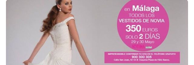 Oferta vestidos novia 290€ malaga - 1