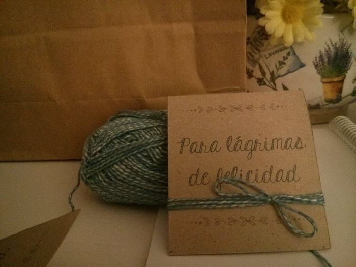 Mis pañuelos lagrimas de felicidad (mando plantilla) - 1