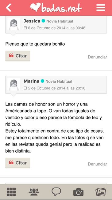 Damas de honor  - 1