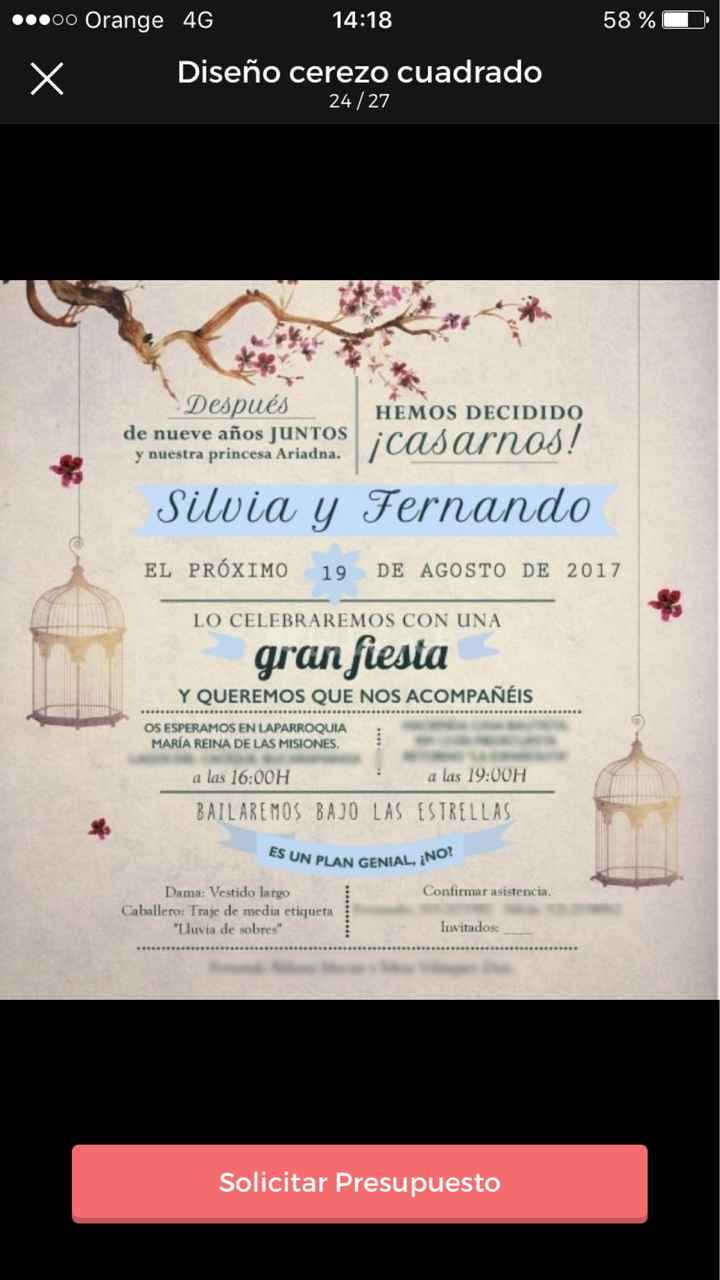  Invitaciones de boda - 2