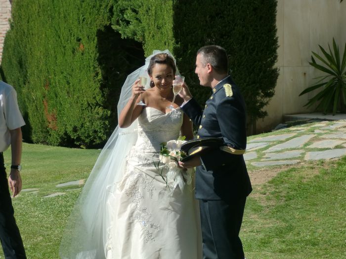 Entrando al jardin