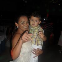 Alvarito fué mi pareja de baile.  jejejeje