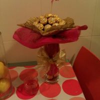Hacer un centro mesa  de ferrero rocher - 1