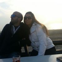 Café en la playita.....