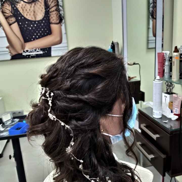 Prueba de peinado  hecha!🥰 - 1
