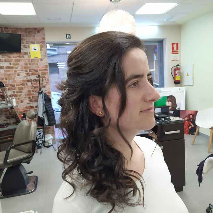 Prueba de peinado  hecha!🥰 - 3