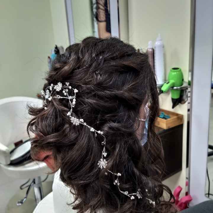 Prueba de peinado  hecha!🥰 - 4