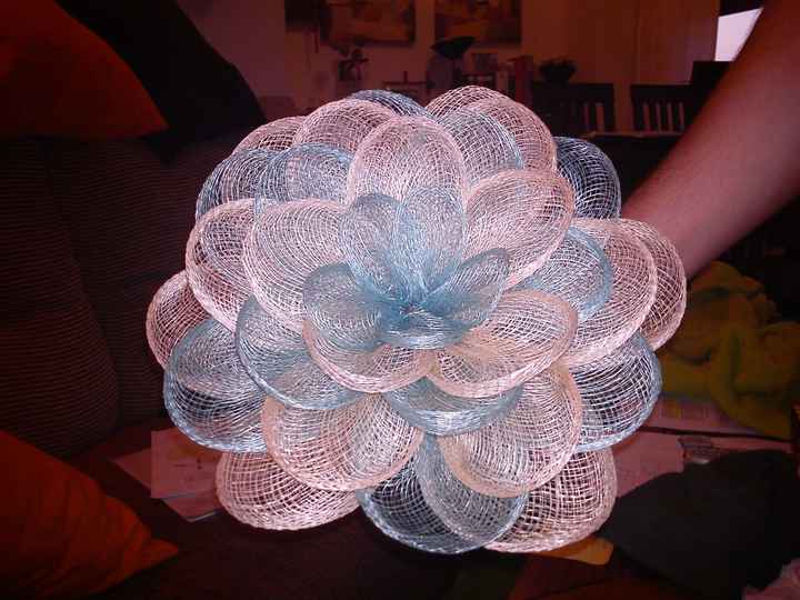 Flor para alfileres