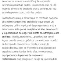 Cancelar el viaje a Canarias por cierre perimetral a 15 días del viaje - 1