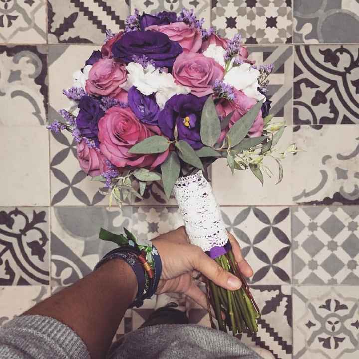 ¿qué color de flores llevará vuestro ramo?? - 1