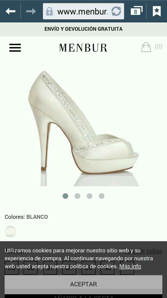 Mis zapatos de novia! ! - 1