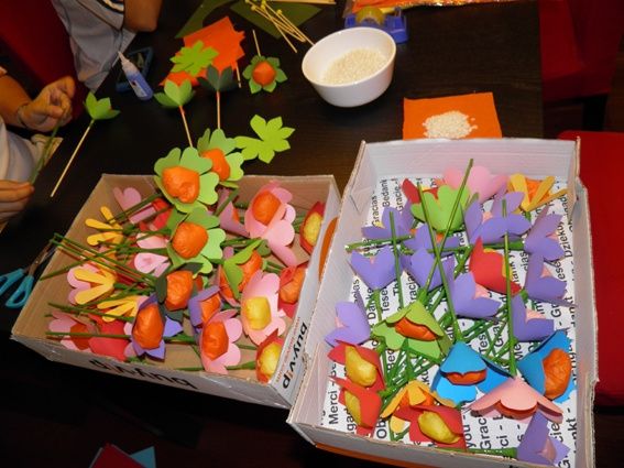 flores de arroz