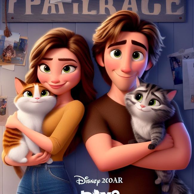Cartel Disney - Pixar con ia 10