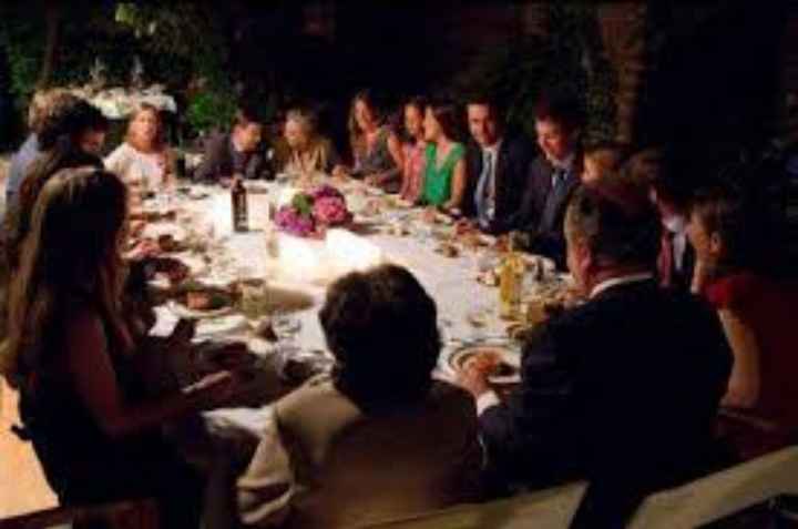 ¿Hicisteis cena de pedida de mano? - 1