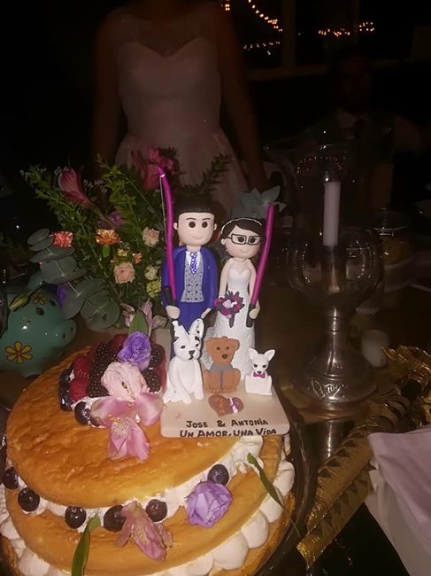 Muñecos tarta nupcial 2