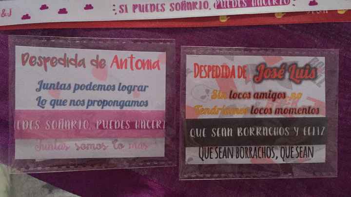 Regalo despedida de soltera - 1