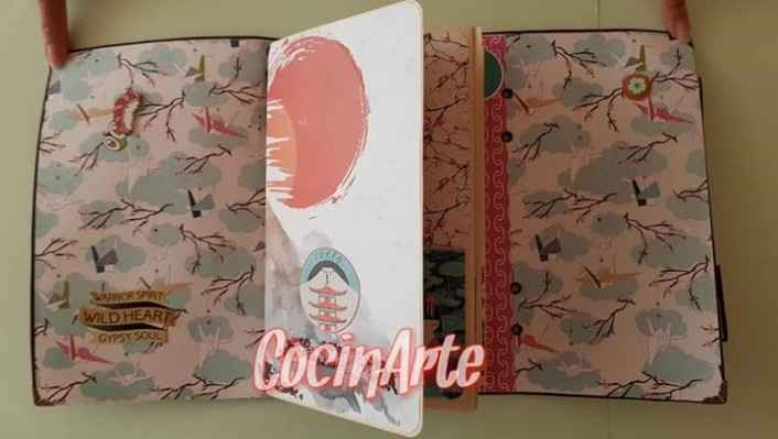 Libro de viaje, interior
